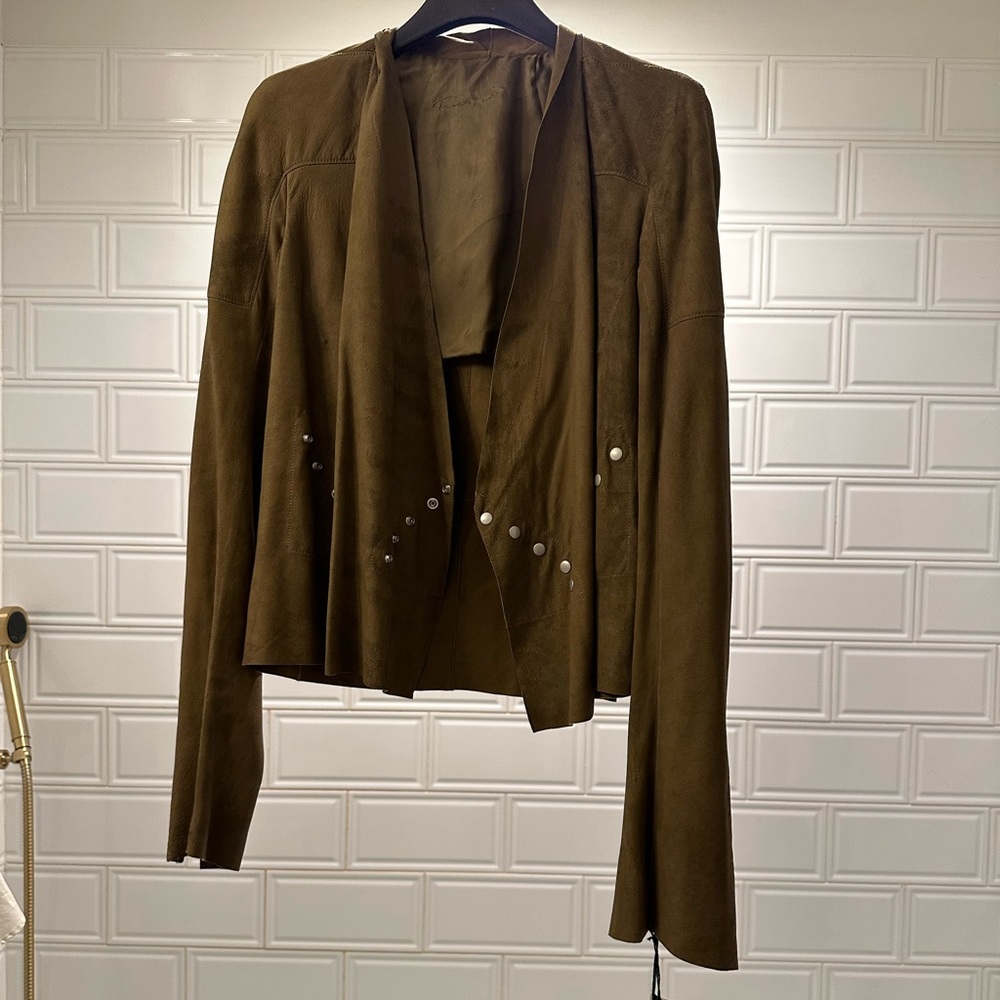 Rick Owens new leather jacket